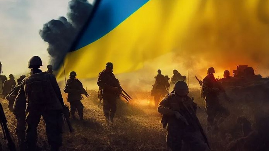 Συγγενείς στρατιωτικών της 82ης Ταξιαρχίας της Ουκρανίας συνεχίζουν τις μαζικές διαμαρτυρίες