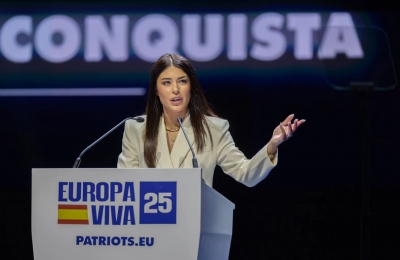 Αποθέωση για τη Λατινοπούλου στο συνέδριο EuropaViva των Πατριωτών: Η λαθρομετανάστευση είναι έγκλημα και πρέπει να σταματήσει