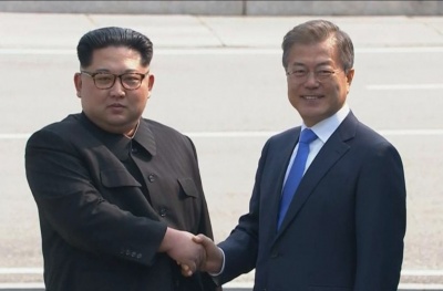 Β. Κορέα: Συνάντηση του Kim Jong Un με τον νοτιοκορεάτη πρόεδρο, Moon Jae in, στην Πιονγιάνγκ τον Σεπέμβριο 2018