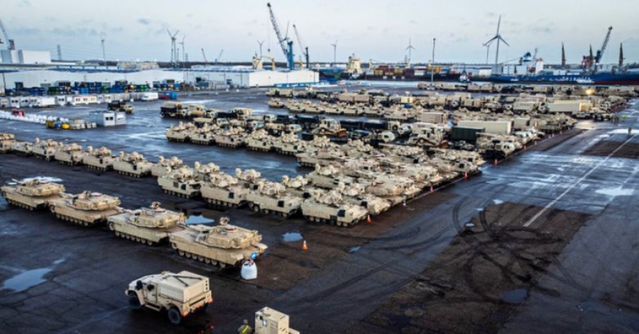 Αμόκ - Η Ευρώπη πάει σε πόλεμο - Το ΝΑΤΟ μεταφέρει στρατιωτικά φορτία στο λιμάνι του Ρότερνταμ -  Κόκκινος συναγερμός στη Ρωσία