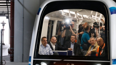 Μετρό Θεσσαλονίκης - Το πρώτο δρομολόγιο με επιβάτες και... τον Κυριάκο Μητσοτάκη: Κάναμε πράξη τη δέσμευσή μας