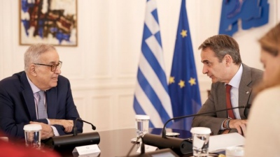 Συνάντηση Μητσοτάκη με τον Υπουργό Εξωτερικών του Λιβάνου, στο επίκεντρο η κρίση στη Μέση Ανατολή