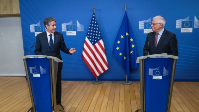 Borrell - Blinken για ένταξη Αλβανίας - Βόρειας Μακεδονίας στην ΕΕ: Κλειδί για την ενίσχυση της συνοχής της Ευρώπης