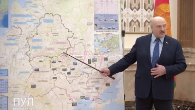 Ο Lukashenko αποκάλυψε τον χάρτη για το σχέδιο της ρωσικής επίθεσης - Στο στόχαστρο και η Μολδαβία