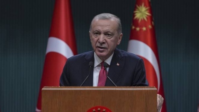 Erdogan: Κανένα κράτος στην περιοχή δεν μπορεί να αισθάνεται ασφαλές μέχρι να σταματήσει η εισβολή του Ισραήλ στη Γάζα