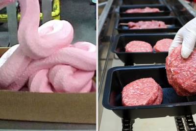 Μα τι τρώμε; Η «επιστροφή» του Pink Slime ως υποπροϊόν κρέατος στο ζαμπόν προκαλεί τριγμούς - Το viral βίντεο