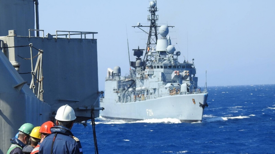Συνεκπαίδευση ναυτικών μονάδων Ελλάδας και Γερμανίας στο Αιγαίο