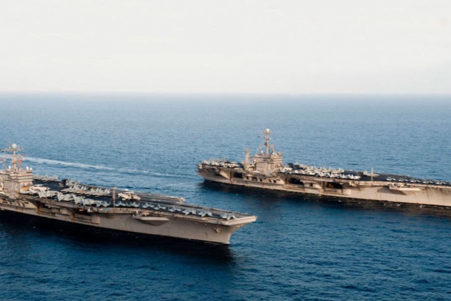 Επί ποδός πολέμου - Οι ΗΠΑ έχουν συγκεντρώσει μια  αρμάδα με 16 πολεμικά πλοία στη Μέση Ανατολή
