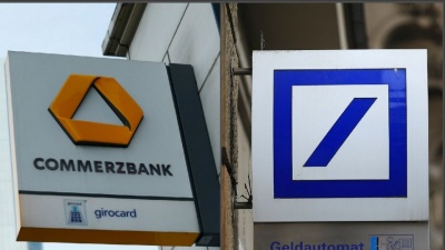 Προ των πυλών μεγάλη τραπεζική συγχώνευση στη Γερμανία - «Πράσινο φως» για συνομιλίες μεταξύ Deutsche Bank και Commerzbank