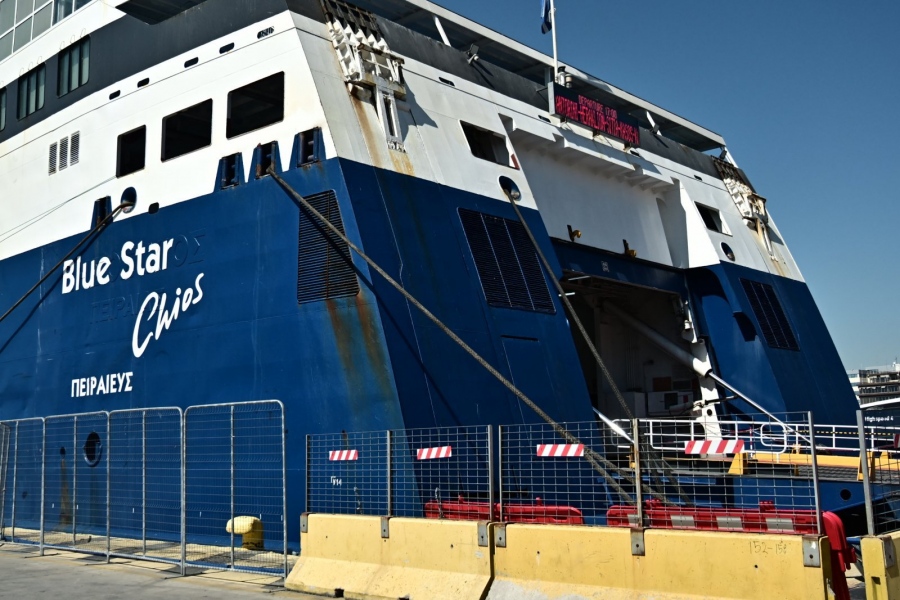 Aπεργούν τα δύο ναυτεργατικά σωματεία στο «Blue Star Χίος» - Κάλεσμα γενίκευσης της απεργίας