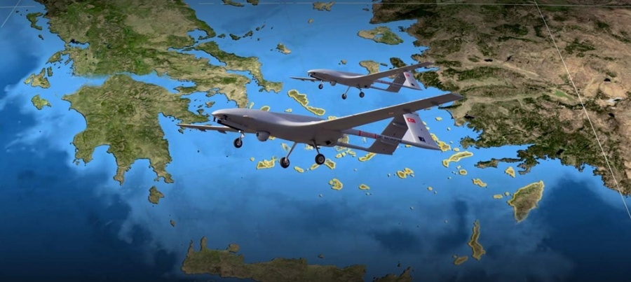 ΓΕΕΘΑ: Τουρκικό UAV πέταξε πάνω από τη Ρω στα 20.000 πόδια