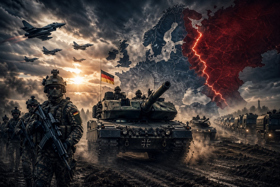 Σοκ στην Ευρώπη: Η Γερμανία χτίζει στρατό μισού εκατομμυρίου – Στο στόχαστρο η Ρωσία