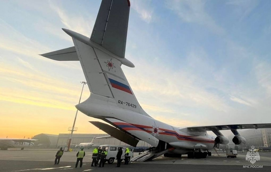 Η Ρωσία έστειλε ένα τεράστιο αερομεταφερόμενο νοσοκομείο για να βοηθήσει την κατεστραμμένη Λιβύη