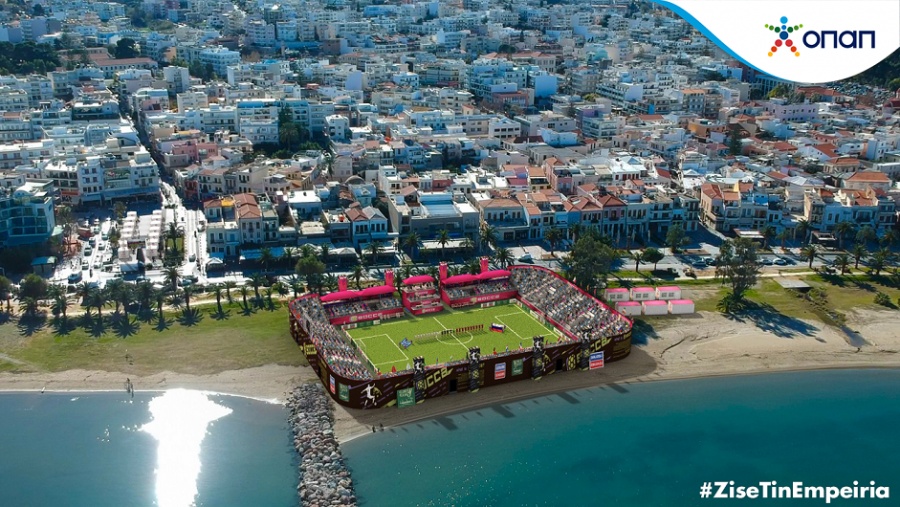Socca World Cup 2019: Ποδοσφαιρικές μάχες 6x6 στην παραλία του Ρεθύμνου με την υποστήριξη του ΟΠΑΠ