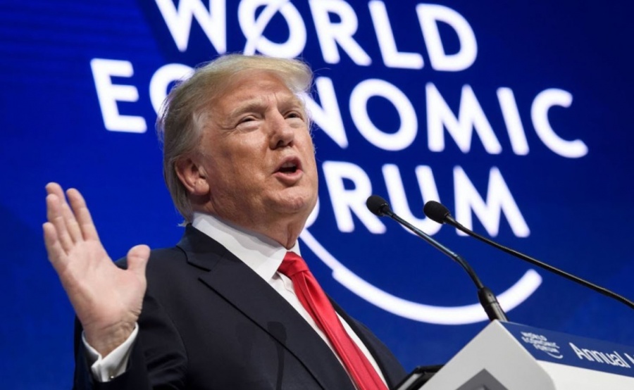 Trump στο Davos: Οι ΗΠΑ βιώνουν μια άνευ προηγουμένου οικονομική έκρηξη - Μοντέλο η εμπορική συμφωνία με την Κίνα - Επίθεση στην Greta