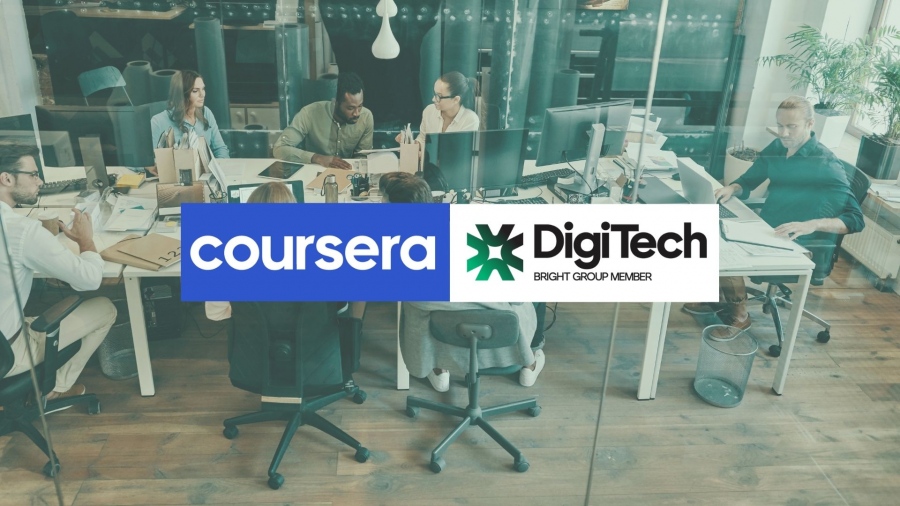 DigiTech και Coursera ενώνουν τις δυνάμεις τους για την ανάπτυξη των δεξιοτήτων του ανθρώπινου δυναμικού στην Ελλάδα