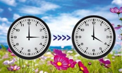 Αλλαγή ώρας την Κυριακή 30 Μαρτίου: Μία ώρα μπροστά τα ρολόγια