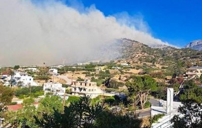 Καλύτερη η εικόνα της φωτιάς στο Λασίθι – 71 φωτιές σε 12 ώρες και είναι ακόμη Απρίλιος