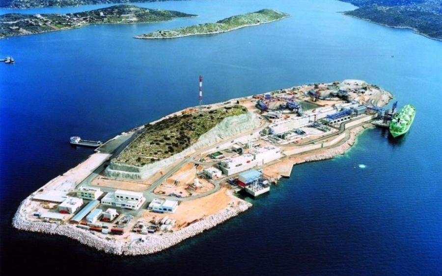 ΔΕΣΦΑ: Η Ρεβυθούσα υποδέχεται το πρώτο αμερικανικό φορτίο LNG στην 3η δεξαμενή