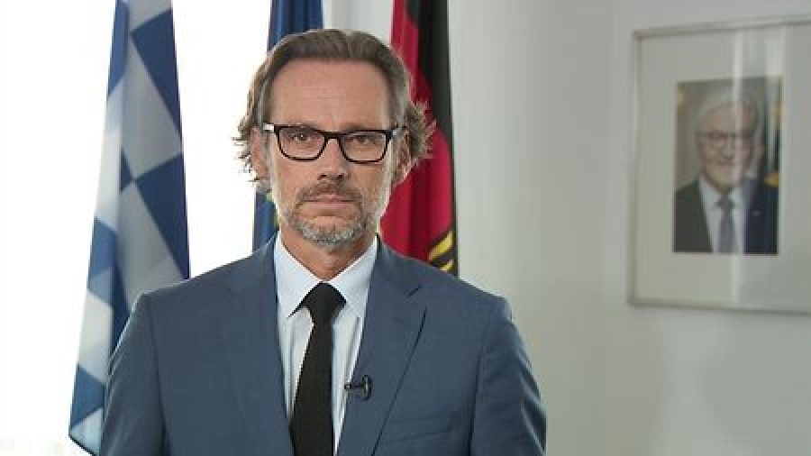 Plotner (Γερμανός πρέσβης στην Ελλάδα): Νίκη της Δημοκρατίας η κύρωση της Συμφωνίας των Πρεσπών