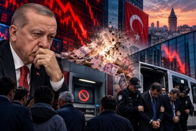 Turkey: 510 billion liras vanish into thin air, fund withdrawal blockade, and arrests of top executives