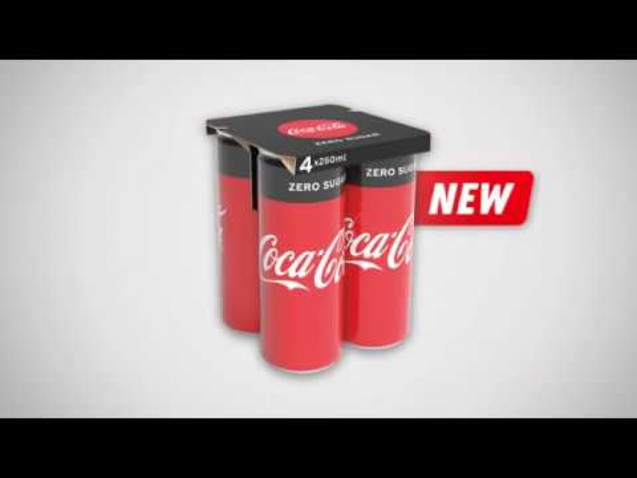 Η Coca-Cola HBC αντικαθιστά τις πλαστικές μεμβράνες στις πολυσυσκευασίες με ανακυκλώσιμο χαρτόνι