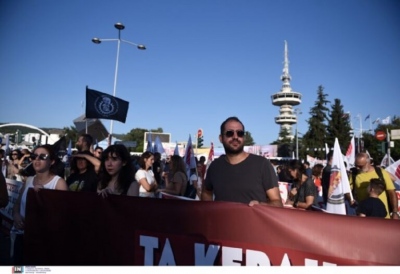 Πορείες και συγκέντρωση για τις ταυτότητες στη Θεσσαλονίκη, λόγω  παρουσίας Μητσοτάκη στη ΔΕΘ