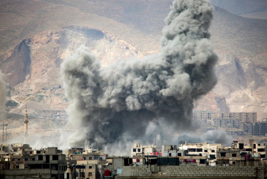 Συρία: Οκτώ τραυματίες από την έκρηξη σε αποθήκη πυρομαχικών στη Δαμασκό