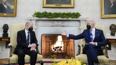 Μέτωπο ΗΠΑ – Γερμανίας απέναντι στη Ρωσία – Biden: Τέλος ο Nord Stream 2 εάν εισβάλλουν στην Ουκρανία