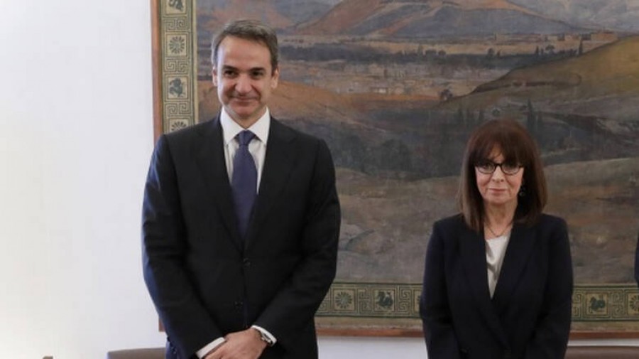 Μητσοτάκης σε Σακελλαροπούλου (ΠτΔ): Ελπίζω να συνεχιστούν τα ήρεμα νερά στη Μεσόγειο – Δεν εξαρτάται από εμάς