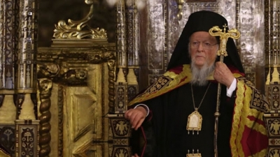 Θετικός στον κορωνοϊό διαγνώστηκε ο Οικουμενικός Πατριάρχης Βαρθολομαίος - Παρουσιάζει ήπια συμπτώματα