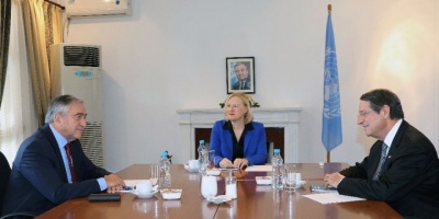Συνάντηση με Αναστασιάδη - Akinci θα έχει αύριο (1/9) η Ειδική Απεσταλμένη του ΟΗΕ για το Κυπριακό