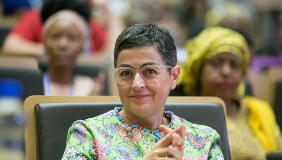 Συναντήσεις Μητσοτάκη, Δένδια με την ΥΠΕΞ της Ισπανίας Arancha Gonzalez Laya