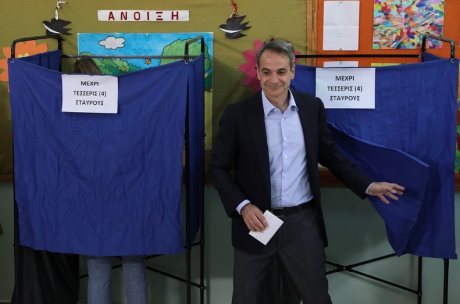Bloomberg: Προς καθαρή νίκη Μητσοτάκη στις ελληνικές εκλογές – Νέες εκλογές τον Ιούλιο