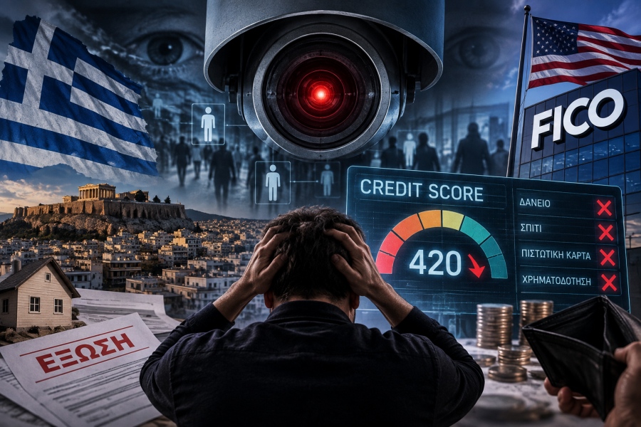 Ο Μεγάλος Αδελφός είναι εδώ... Χωρίς σπίτι και χρήματα αφήνει τους Έλληνες το credit score - Η επίθεση Trump στο FICO
