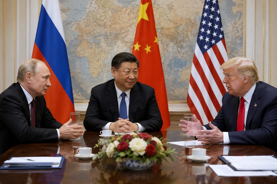 Παγκόσμιο power game: Putin και Xi απέναντι στον Trump, επί τάπητος το «τέλος» της αμερικανικής κυριαρχίας