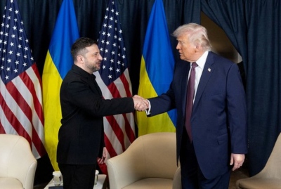 Συνάντηση Trump με  Zelensky και ηγέτες του Περσικού Κόλπου στη σύνοδο της ομάδας των G7