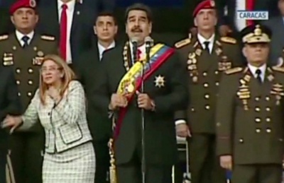 Έξι συλλήψεις στη Βενεζουέλα, μετά την απόπειρα δολοφονίας του προέδρου Maduro