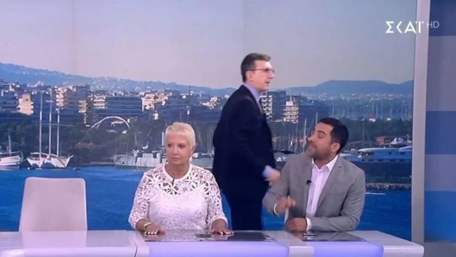 Έφυγε έξαλλος ο Άρης Πορτοσάλτε από το στούντιο - «Δεν μας παρατάς πρωί, πρωί» - Η έντονη συζήτηση