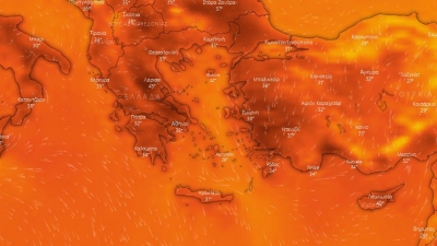 Καύσωνας – Έκτακτο δελτίο ΕΜΥ: Έως 44 βαθμούς Κελσίου το επόμενο τριήμερο