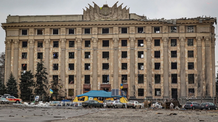 H Ρωσία κατέλαβε σιδηροδρομικό σταθμό στο Kharkiv