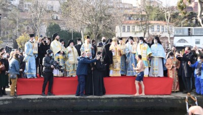 Με μεγαλοπρέπεια ο εορτασμός των Θεοφανείων στο Φανάρι