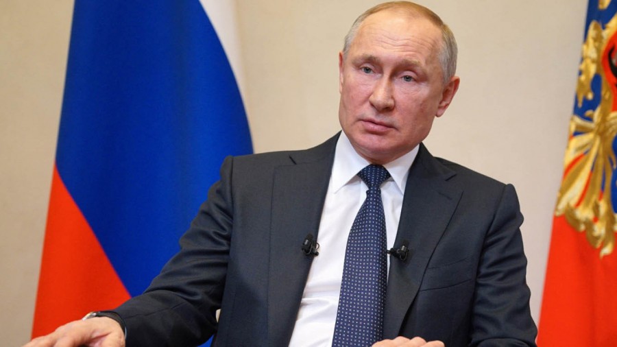 Ο Putin δεν θα συμμετάσχει στην σύνοδο κορυφής για τον εμβόλιο κατά του κορωνοϊού