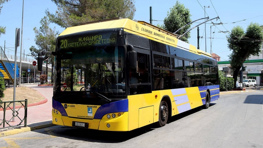 Χωρίς τρόλεϊ την Πέμπτη (15/6) από 12:00 έως 16:00