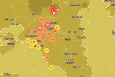 Ποιες περιοχές της Αττικής έχουν τον πιο μολυσμένο αέρα