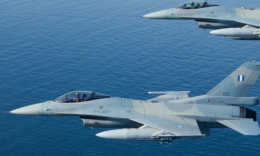 Μαίνεται η τουρκική προκλητικότητα: Υπερπτήση μαχητικών αεροσκαφών F-16 πάνω από την Κίναρο