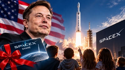 Elon Musk: Gifting SpaceX shares to every child in the US - The move causing a stir