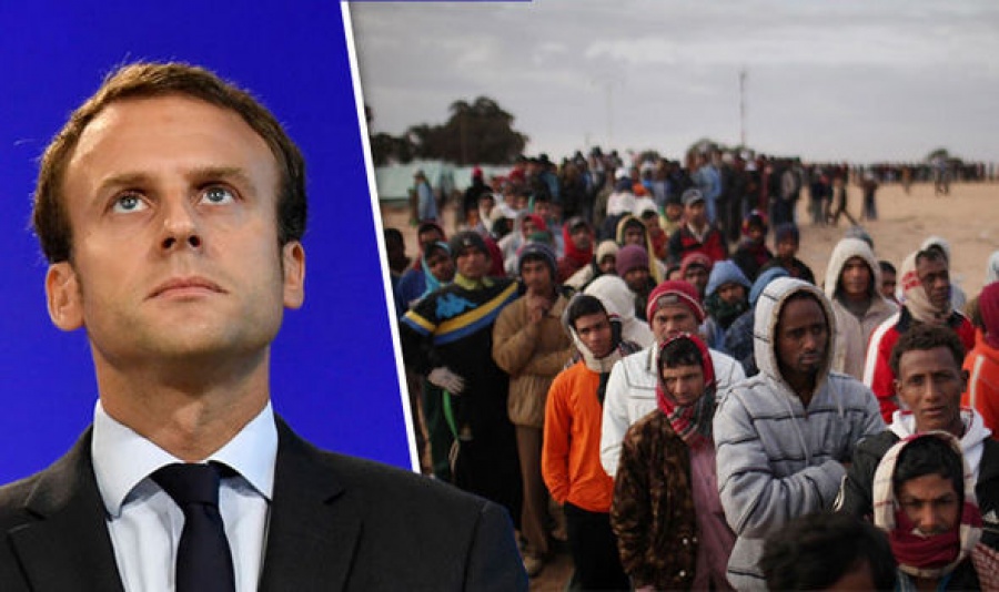 Ο Macron απευθύνει έκκληση για εκεχειρία στη Λιβύη