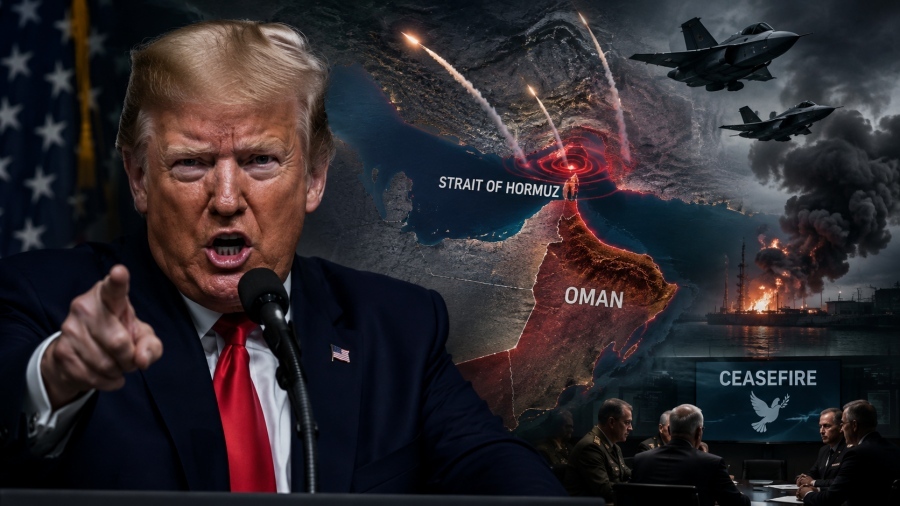 Iran must raise the white flag - It must never acquire a nuclear weapon supported US President Donald Trump - Baghaei (Iranian Foreign Ministry): We have sovereign rights in the Strait of Hormuz