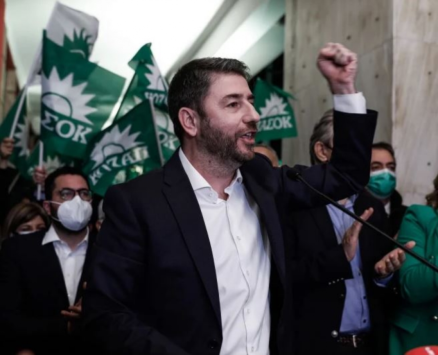 Στη Χαριλάου Τρικούπη ο Ανδρουλάκης: Μεγάλη ημέρα για την παράταξη, προχωράμε δυναμικά